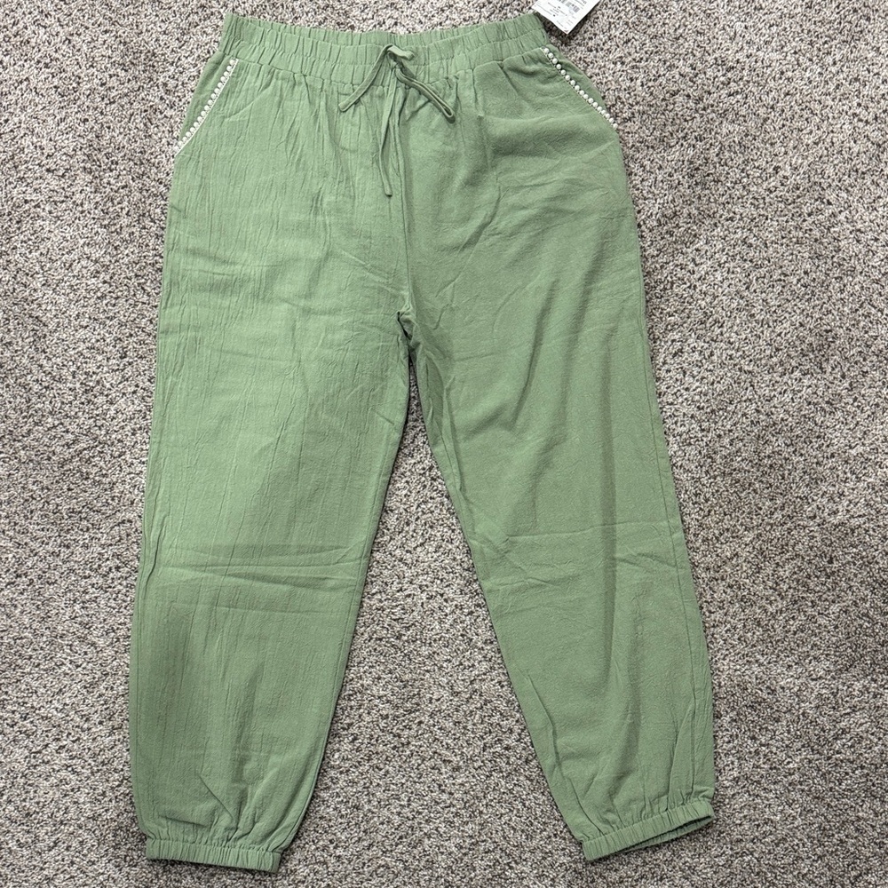 Green Jogger Pants